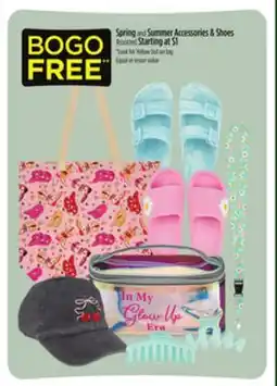 Dollar General Spring & Summer Accessories & Shoes offer