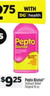 Dollar General Pepto Bismol Stomach Relief offer
