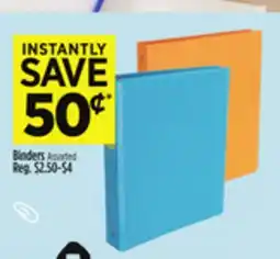 Dollar General Binders offer