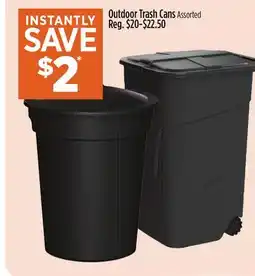 Dollar General Outdoor Trash Cans offer