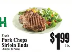 Baja Ranch Fresh Pork Chops Sirloin Ends offer