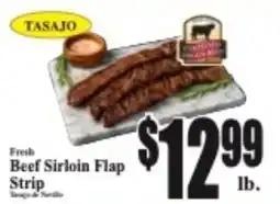 Baja Ranch Fresh Beef Sirloin Flap Strip offer