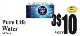 Baja Ranch Pure Life Water offer