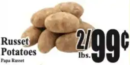 Baja Ranch Russet Potatoes offer