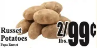 Baja Ranch Russet Potatoes offer