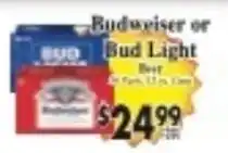 Baja Ranch Budweiser or Bud Light offer