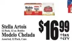 Baja Ranch Stella Artois and Modelo Chelada offer