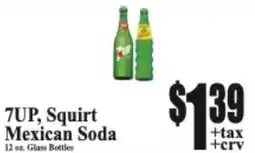 Baja Ranch 7Up, Squirt Mexican Soda offer