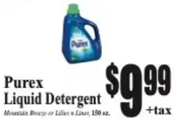 Baja Ranch Purex Liquid Detergent offer