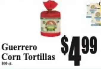 Baja Ranch Guerrero Corn Tortillas offer