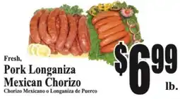 Baja Ranch Fresh, Pork Longaniza Mexican Chorizo offer