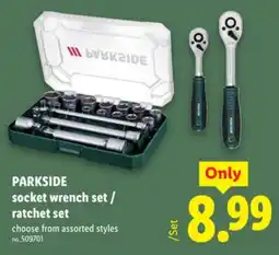 Lidl PARKSIDE socket wrench set / ratchet set offer