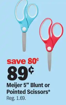 Meijer Meijer 5 Blunt or Pointed Scissors offer