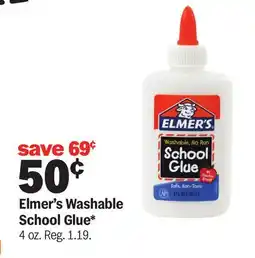 Meijer Elmer's Washable School Glue offer