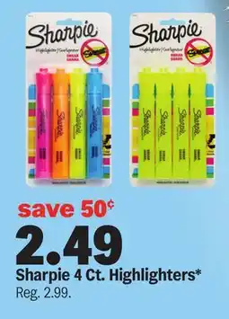 Meijer Sharpie 4 Ct. Highlighters offer