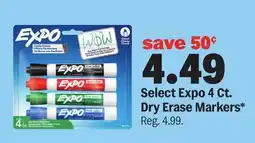 Meijer Select Expo 4 Ct. Dry Erase Markers offer