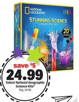 Meijer Select National Geographic Science Kits offer