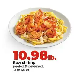 Hy-Vee Raw shrimp offer