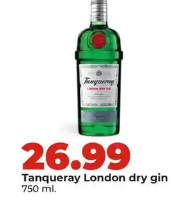 Hy-Vee Tanqueray London dry gin offer