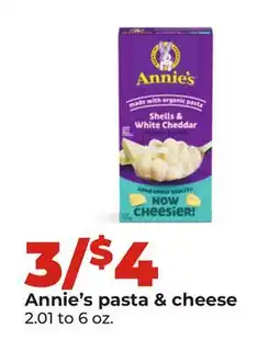 Hy-Vee Annie's pasta & cheese offer