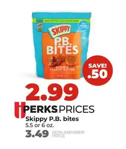 Hy-Vee Skippy P.B. bites offer