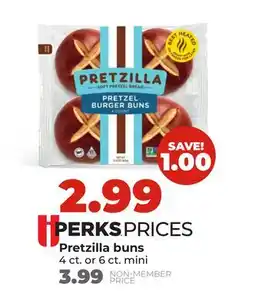 Hy-Vee Pretzilla buns offer