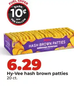 Hy-Vee Hy-Vee hash brown patties offer