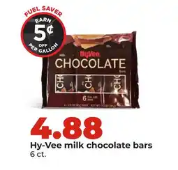 Hy-Vee Hy-Vee milk chocolate bars offer