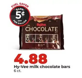Hy-Vee Hy-Vee milk chocolate bars offer