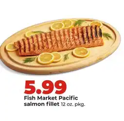 Hy-Vee Fish Market Pacific salmon fillet offer