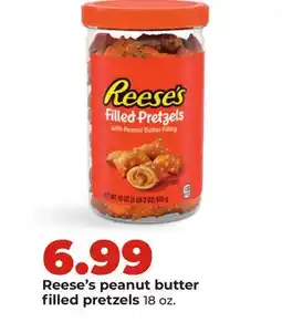 Hy-Vee Reese's peanut butter filled pretzels offer