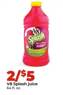 Hy-Vee V8 Splash juice offer
