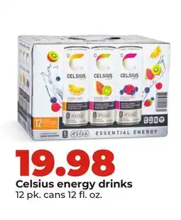Hy-Vee Celsius energy drinks offer