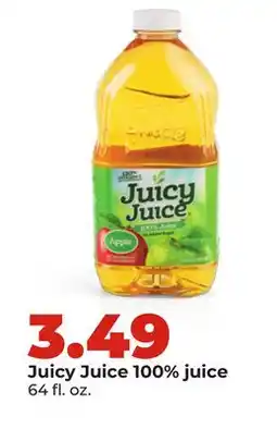 Hy-Vee Juicy Juice 100% juice offer