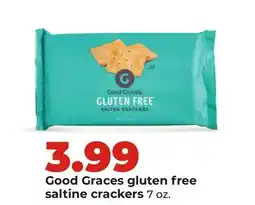 Hy-Vee Good Graces gluten free saltine crackers offer