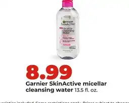 Hy-Vee Garnier SkinActive micellar cleansing water offer