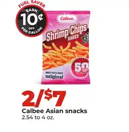Hy-Vee Calbee Asian snacks offer