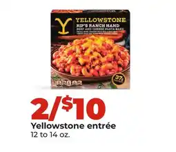 Hy-Vee Yellowstone entree offer