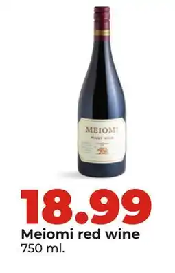 Hy-Vee Meiomi red wine offer
