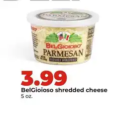 Hy-Vee BelGioioso shredded cheese offer