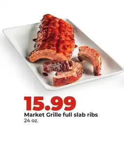Hy-Vee Market Grille full slab ribs offer