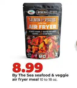 Hy-Vee By The Sea seafood & veggie air fryer meal offer