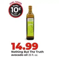 Hy-Vee Nothing But The Truth avocado oil offer