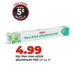 Hy-Vee Hy-Vee non-stick aluminum foil offer