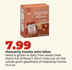 Hy-Vee Heavenly Hunks mini bites offer