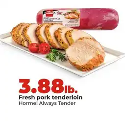 Hy-Vee Fresh pork tenderloin offer