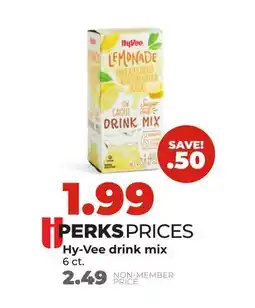 Hy-Vee Hy-Vee drink mix offer