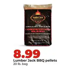 Hy-Vee Lumber Jack BBQ pellets offer