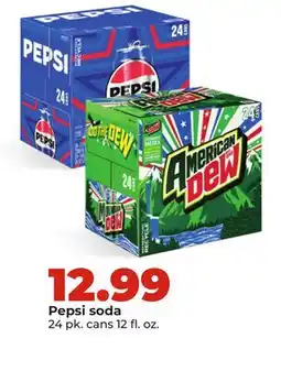 Hy-Vee Pepsi soda offer