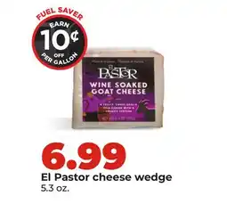 Hy-Vee El Pastor cheese wedge offer